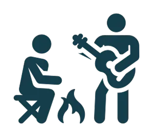 campfire & music