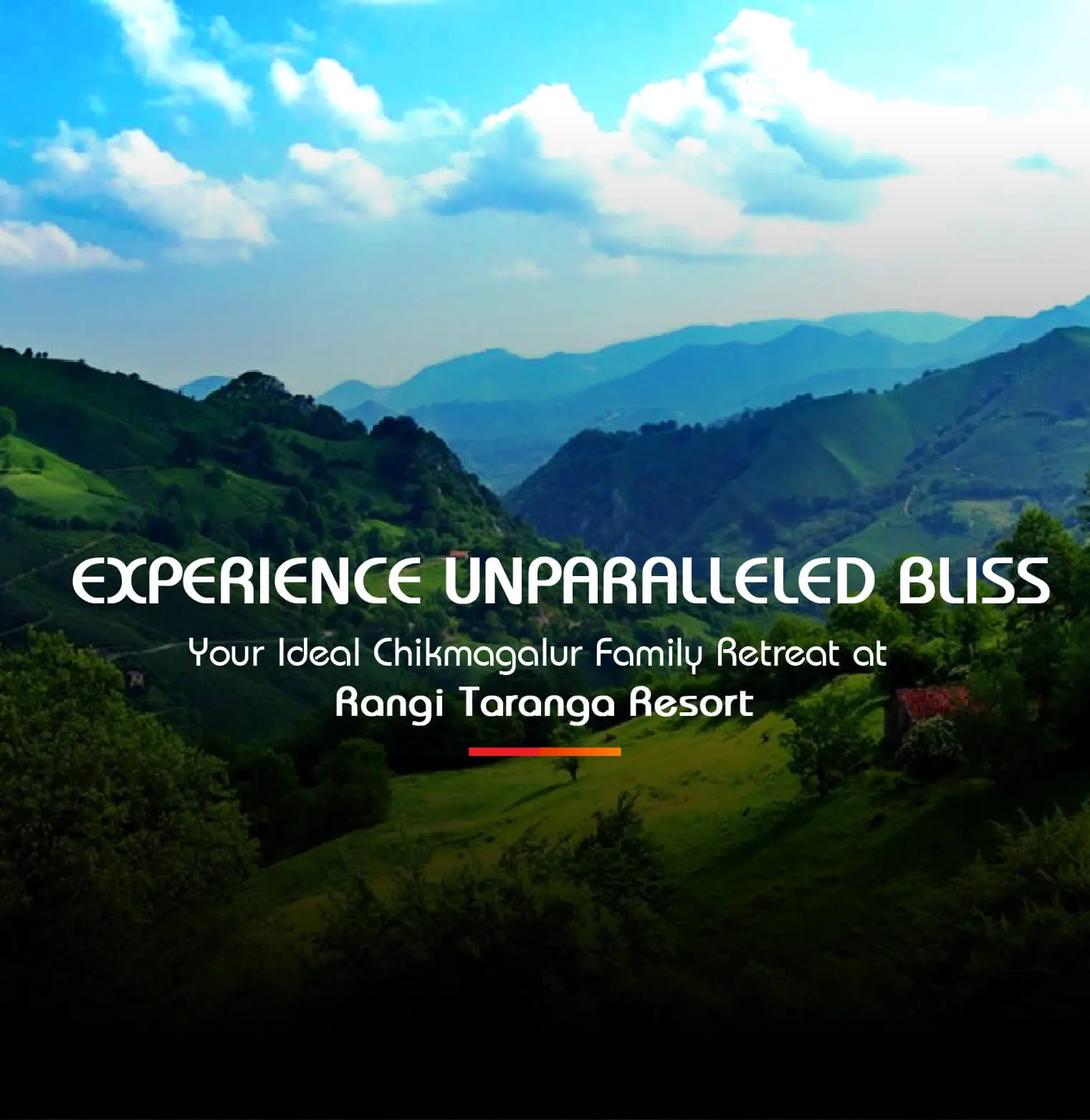 Experience Unparalleled Bliss: Your Ideal Chikmagalur Family Retreat at Rangi Taranga Resort